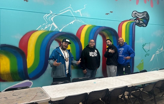 Fort Worth Graffiti Abatement Program Partners with Treetops Academy for Inspirational Mural Project