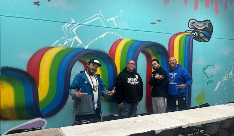 Fort Worth Graffiti Abatement Program Partners with Treetops Academy for Inspirational Mural Project