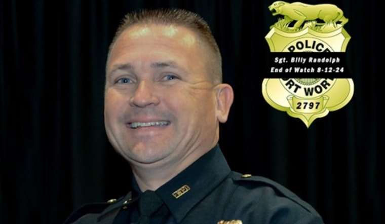 Fort Worth Police Department Honors Fallen Sergeant by Renaming South Division Headquarters