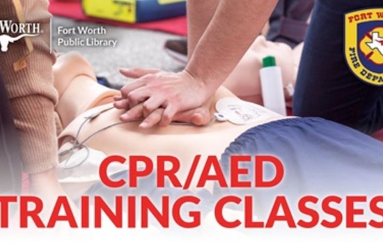 Fort Worth Public Library Partners with Fire Department for Free CPR and AED Training Sessions