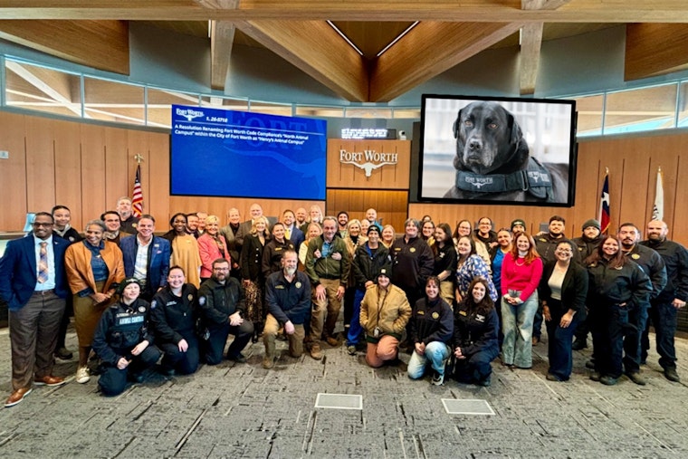 Fort Worth's North Animal Campus Renamed to Honor Beloved Canine Ambassador Henry