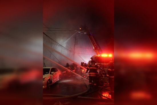 Four-Alarm Blaze Devastates Yonkers Neighborhood, Causing Building Collapse and Displacing Dozens
