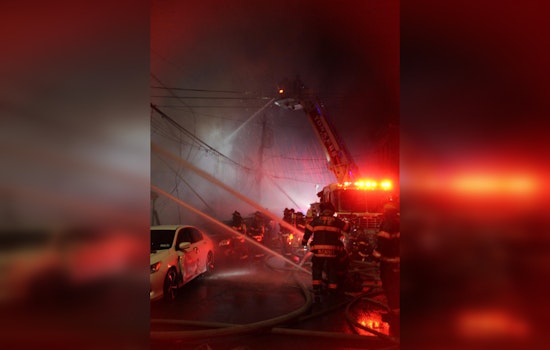 Four-Alarm Blaze Devastates Yonkers Neighborhood, Causing Building Collapse and Displacing Dozens