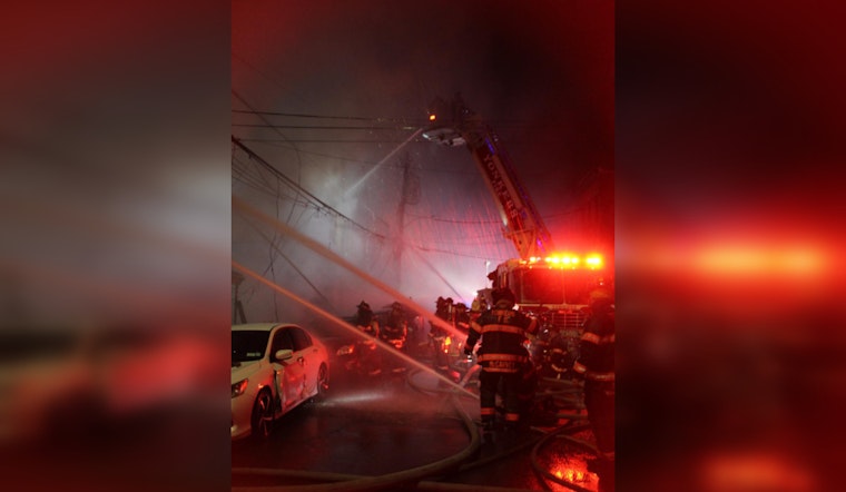 Four-Alarm Blaze Devastates Yonkers Neighborhood, Causing Building Collapse and Displacing Dozens