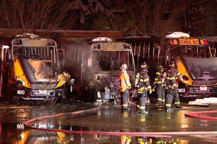 Framingham School District Reels as Fire Engulfs Multiple Buses, Investigation Underway
