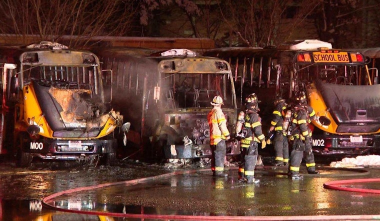 Framingham School District Reels as Fire Engulfs Multiple Buses, Investigation Underway