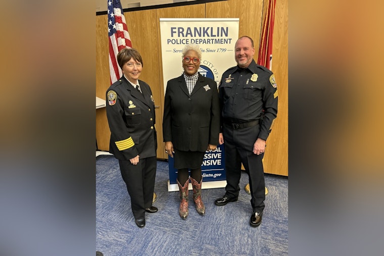 Franklin Nurse Honored for Heroic Lifesaving Actions on I-65 During Seizure-Induced Crash