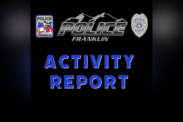 Franklin Police Department Releases Activity Report Highlighting Property Crimes and DUI Arrests