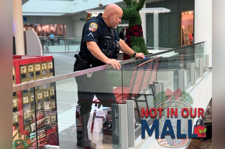 Franklin Police's "Not in Our Mall" Campaign Nets 76 During Holiday Crackdown on Retail Crime