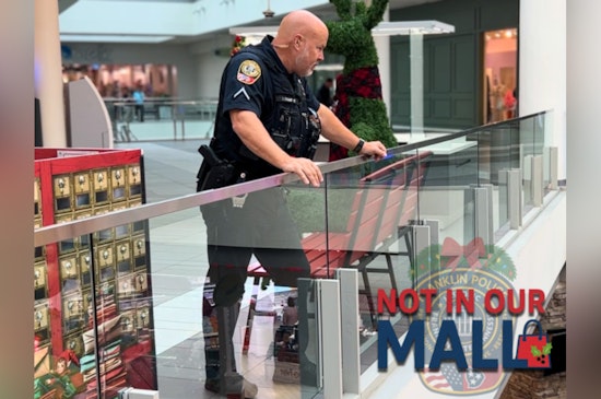 Franklin Police's "Not in Our Mall" Campaign Nets 76 During Holiday Crackdown on Retail Crime
