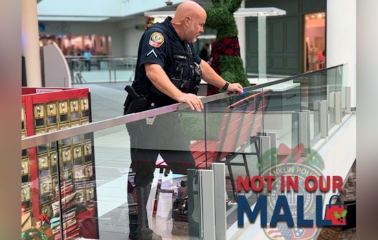 Franklin Police's "Not in Our Mall" Campaign Nets 76 During Holiday Crackdown on Retail Crime
