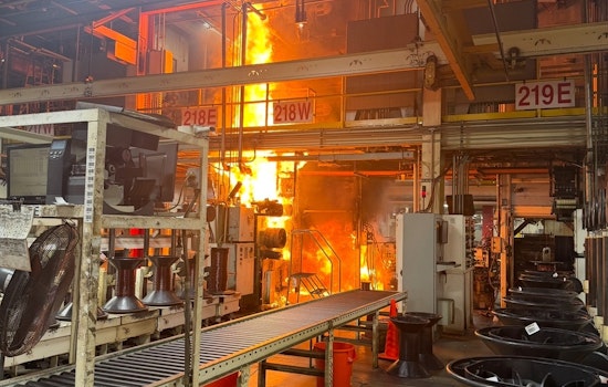 Franklin Firefighters Quickly Contain Industrial Blaze at Superior Essex Facility