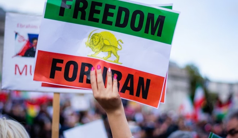 'Free Iran' Rally Rocks San Francisco Ferry Building Plaza