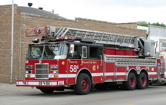 Frozen Inferno: Chicago Firefighters Battle Apartment Blaze In Brutal Cold