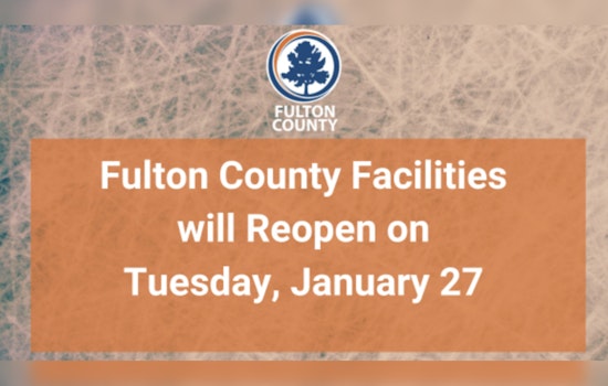 Fulton County Facilities to Reopen with Adjusted Hours Amid Chilly Weather Conditions