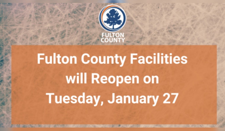 Fulton County Facilities to Reopen with Adjusted Hours Amid Chilly Weather Conditions