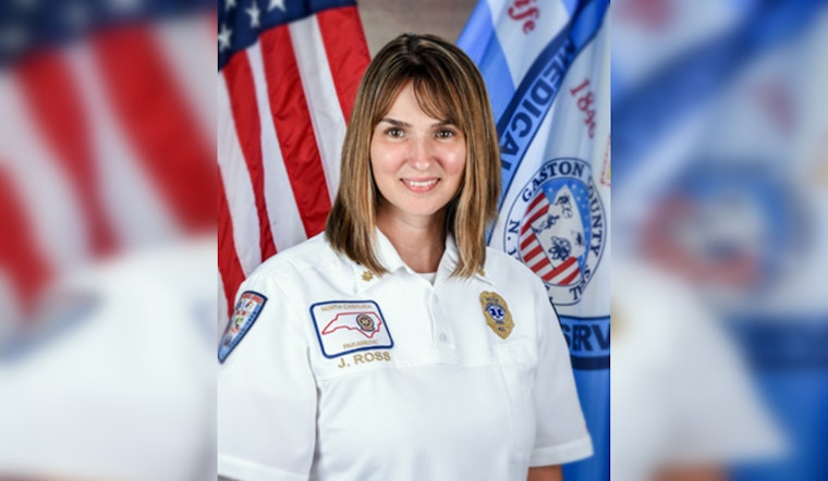 Gaston County EMS Training Major Jessica Ross Honored with Prestigious Chief Training Officer Designation