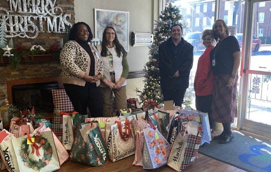 Gastonia Finance Department Spreads Holiday Cheer to Belmont Health and Rehab Residents