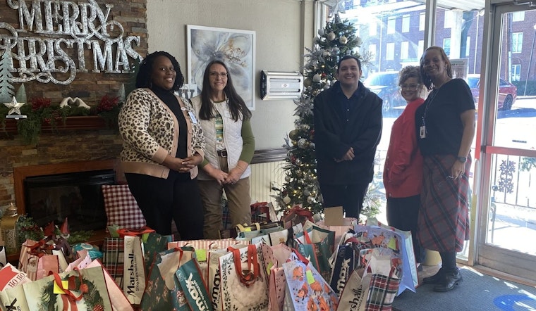 Gastonia Finance Department Spreads Holiday Cheer to Belmont Health and Rehab Residents