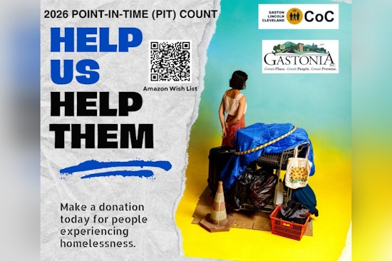 Gastonia Seeks Volunteers for Point-in-Time Count to Address Homelessness in Gaston, Lincoln, and Cleveland Counties