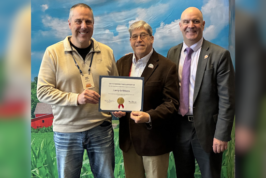 Geauga County's Lieutenant Gary Gribbons Receives Outstanding Fair Supporter Award for Dedication to Great Geauga County Fair