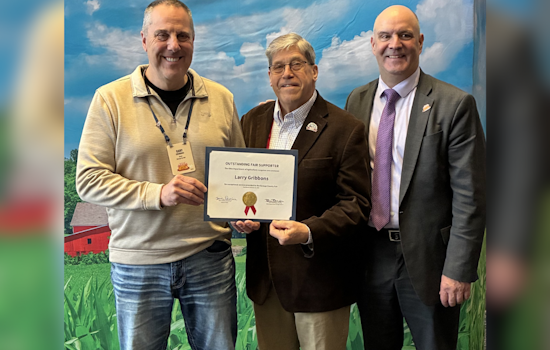 Geauga County's Lieutenant Gary Gribbons Receives Outstanding Fair Supporter Award for Dedication to Great Geauga County Fair