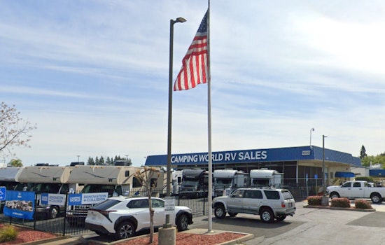 Giant American Flag Valued at $7,000 Stolen from Roseville's Camping World