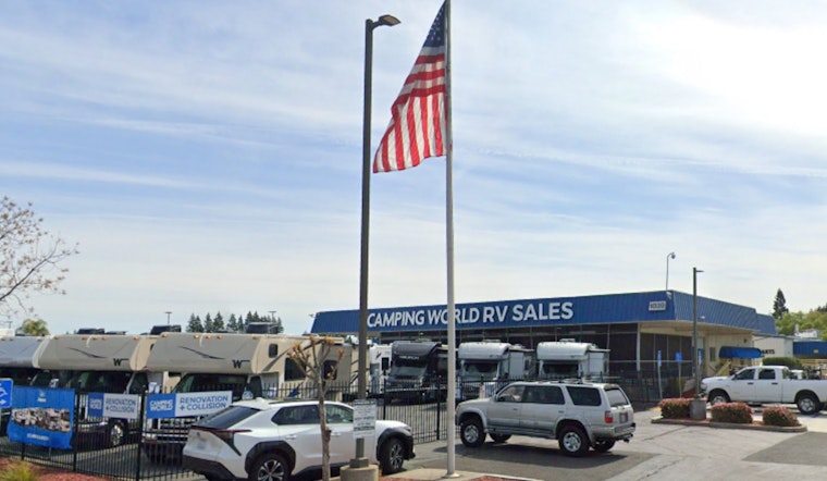 Giant American Flag Valued at $7,000 Stolen from Roseville's Camping World