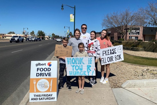 Gilbert Rallies for Annual Food Drive to Combat Hunger in Local Communities