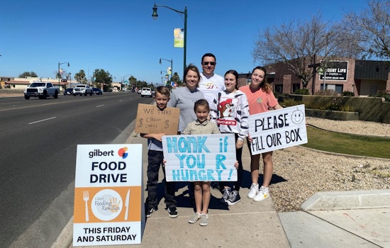 Gilbert Rallies for Annual Food Drive to Combat Hunger in Local Communities