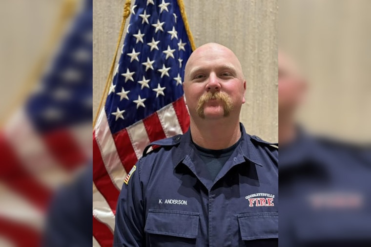 Goodlettsville Fire Department Celebrates Promotion of Firefighter Kory Anderson to Lieutenant