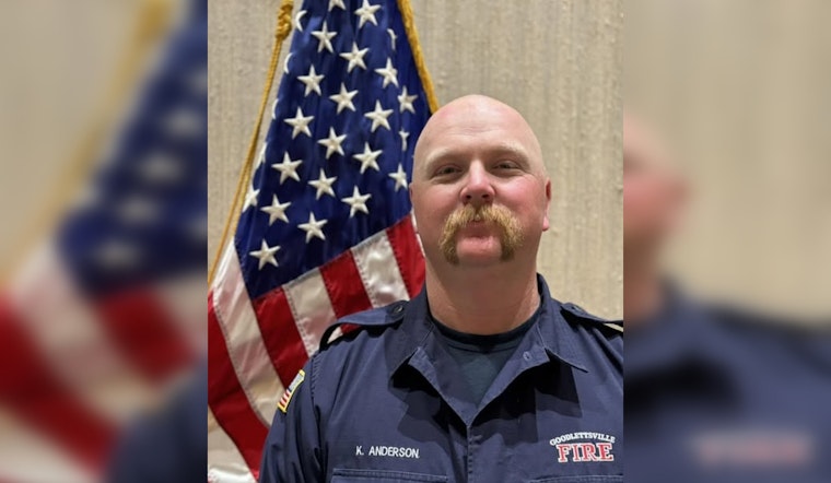 Goodlettsville Fire Department Celebrates Promotion of Firefighter Kory Anderson to Lieutenant