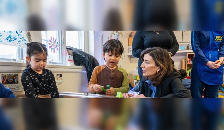 Gov. Hochul Unveils $60 Million Child Care Expansion in Dutchess, Monroe, and Broome Counties as Part of New York's Universal Care Initiative