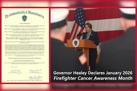Governor Maura Healey Declares January as Firefighter Cancer Awareness Month to Promote Health Initiatives