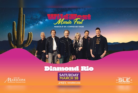 Grammy-Winning Diamond Rio to Headline Wild West Music Fest in Maricopa This March