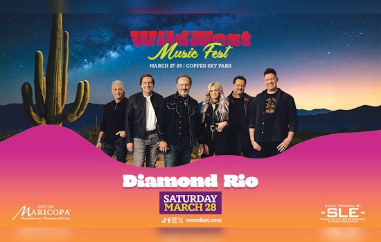 Grammy-Winning Diamond Rio to Headline Wild West Music Fest in Maricopa This March