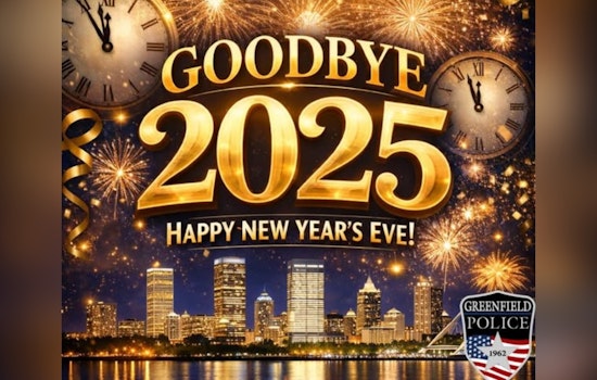 Greenfield Police Urge Safety on New Year's Eve and Remind Residents to Plan Sober Rides