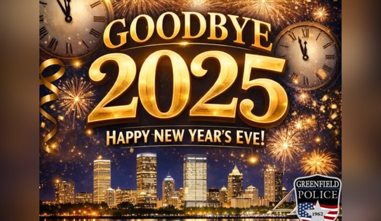 Greenfield Police Urge Safety on New Year's Eve and Remind Residents to Plan Sober Rides