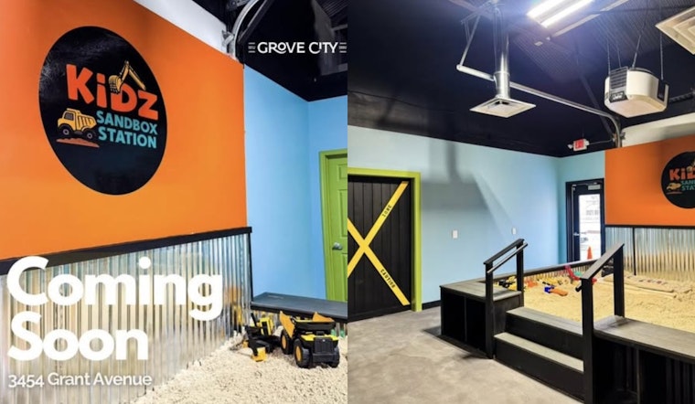 Grove City to Welcome Kidz Sandbox Station: New Indoor Play Space for Winter Fun