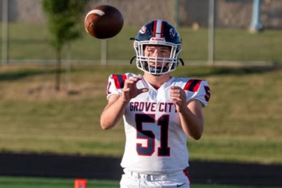 Grove City's Landon Beal Joins Ohio State Buckeyes as Long Snapper, City Expresses Pride in Hometown Athlete