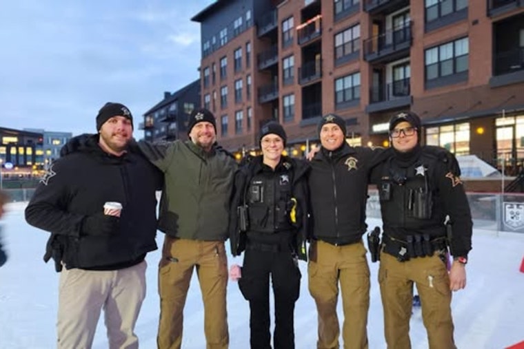 Hamilton County Community Warms Up with Sheriff’s Office at "Blades and Badges" Ice Skating Event