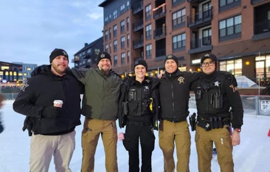 Hamilton County Community Warms Up with Sheriff’s Office at "Blades and Badges" Ice Skating Event