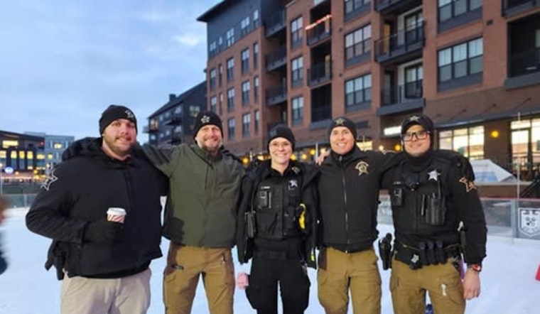 Hamilton County Community Warms Up with Sheriff’s Office at "Blades and Badges" Ice Skating Event