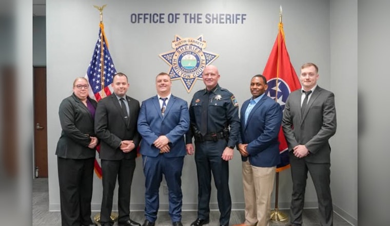 Hamilton County Sheriff's Office Welcomes Five New Members with Military and Law Enforcement Backgrounds