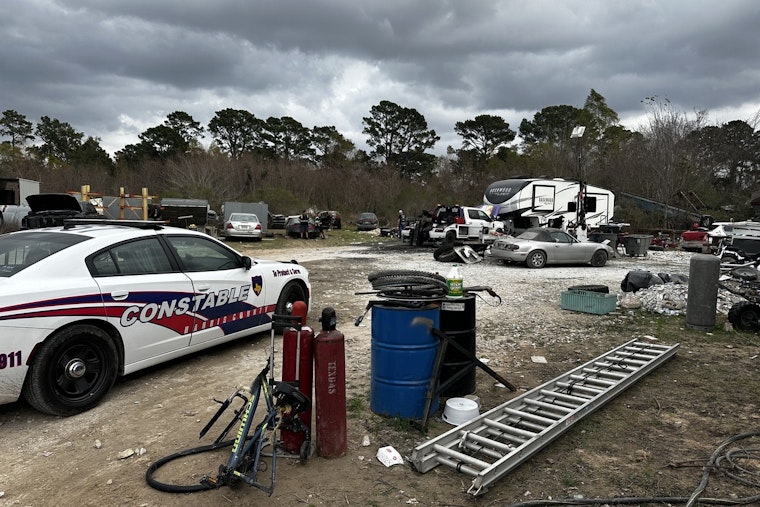 Harris County Constable Deputies Uncover $187K Stolen Vehicle Ring as Two Arrested, One Suspect Fleeing