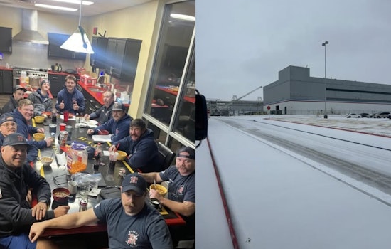 Haslet First Responders Hustle To Keep City Moving In Winter Blast