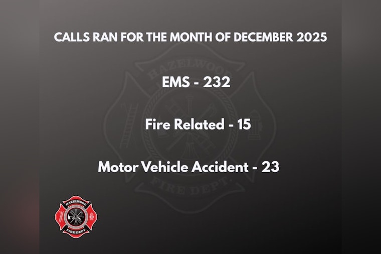 Hazelwood Fire Department Commended for Unwavering Service Throughout December