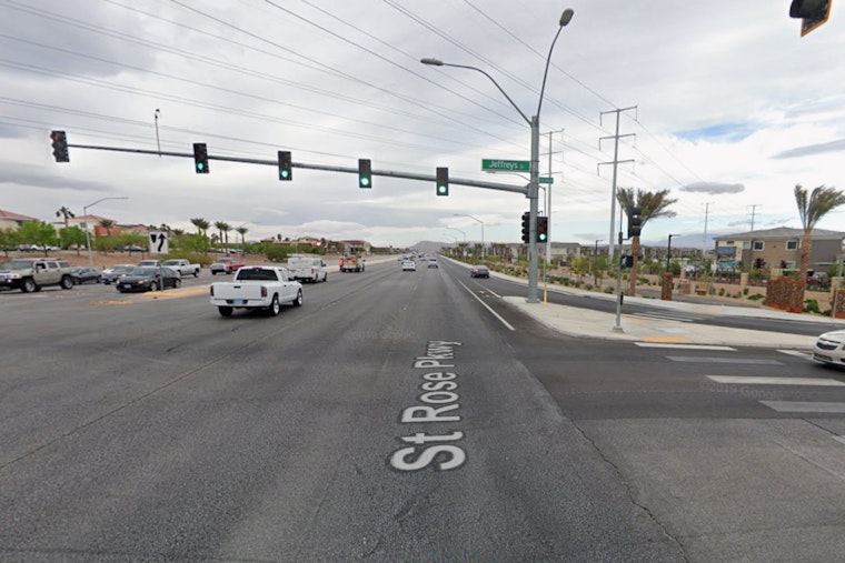 Henderson Pedestrian Sustains Serious Injuries in Collision, Traffic Disrupted on St. Rose Parkway