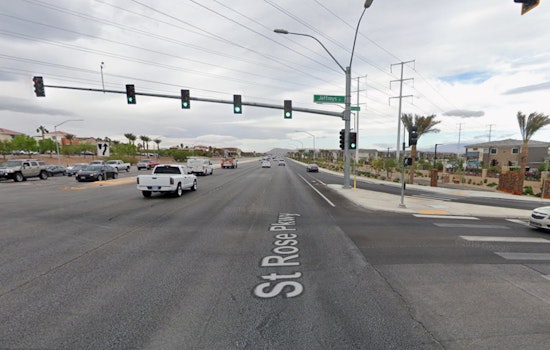 Henderson Pedestrian Sustains Serious Injuries in Collision, Traffic Disrupted on St. Rose Parkway