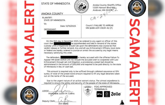 Hennepin County Sheriff's Office Alerts Public to Rising Sophisticated Scams Featuring False Government Seals